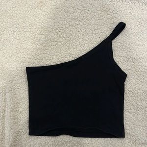 one shoulder tank